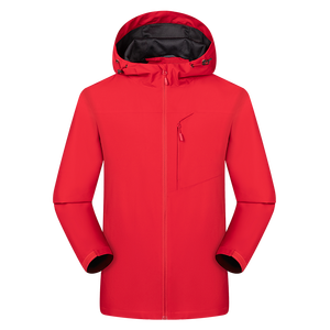 Wasserdichte Wander jacke mit Kapuze Männer Frauen Kinder Wind dicht Atmungsaktiv Umwelt freundlich Camping Jagd Radfahren Trekking Angeln - Product Image 6