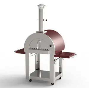Professional Manufacturer Round Traditional Wood Fired Pizza Oven For Sale