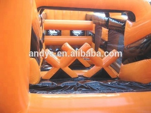 Pista de obstáculos inflable gigante para adultos, para uso comercial, juego hecho de PVC de 0,55mm - Product Image 6