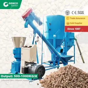 Ce Certified Small Animal Pig Poultry Cattle Feed Pellet Making Machine for Manufacturing Chicken,Broiler,Alfalfa Grass