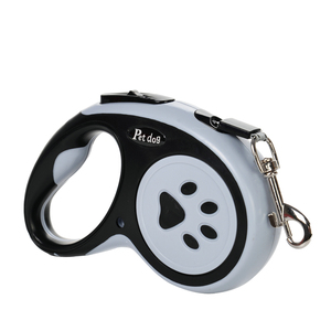 Correa telescópica de alta calidad para mascotas, perros grandes y resistentes, gatos para caminar al aire libre, cuerda de cuero de nailon acolchada con manos libres para entrenamiento - Product Image 5