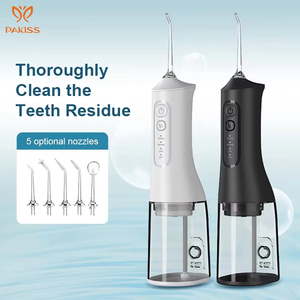 PAKISS IPX7, limpiador de hilo dental, irrigador Oral Dental Usb, máquina eléctrica de aire, hilo dental inalámbrico portátil para dientes - Product Image 4