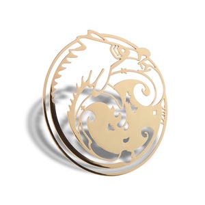 ของขวัญส่งเสริมการขาย ที่คั่นหนังสือ 3 มิติ ของที่ระลึก ลายแบบกำหนดเอง สีทอง ทำจากทองเหลือง - Product Image 5