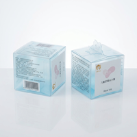 Boîtes d'emballage cadeau personnalisées en PP rectangulaires pliables, écologiques, recyclables, en PET de 0,3 mm d'épaisseur, avec impression de logo personnalisé