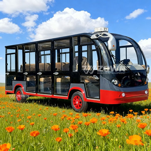 Autobús Eléctrico Cerrado ZOWN con Múltiples Puertas de Vidrio para Transporte en Atracciones Turísticas - Product Image 4