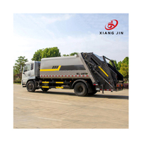 Camion à benne à ordures diesel de haute qualité de 16 mètres cubes, véhicule de compression des déchets, manuel, norme d'émission Euro 3, à vendre