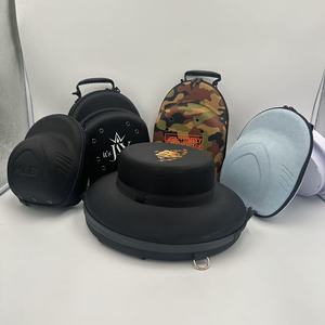 Full Zip Closure Hard EVA Case with Shoulder Straps <strong>Baseball</strong> <strong>Cap</strong> Carrier <strong>Bag</strong> for Hat Collection Product Type EVA <strong>Bags</strong> &amp; Cases - Product Image 3