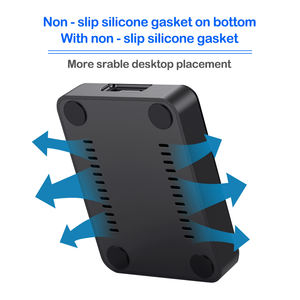 علبة تخزين خارجية M.<span class=keywords><strong>2</strong></span> NVMe/SATA SSD مزدوجة البروتوكول USB <span class=keywords><strong>3.2</strong></span> Gen2 بسرعة 10 جيجابت/ثانية تدعم أقراص M.<span class=keywords><strong>2</strong></span> SSD بأحجام 2230-22110 مم - Product Image 2