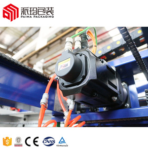 Đầy đủ tự động dây chuyền đóng gói nước giải khát có thể trường hợp Packer Robot Pick up và đặt 4L máy đóng gói chai - Product Image 4