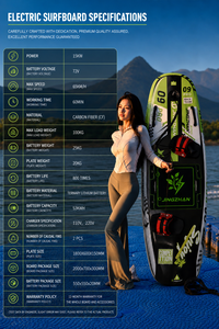 Tabla de Surf Eléctrica con Motor a Reacción para - Product Image 5