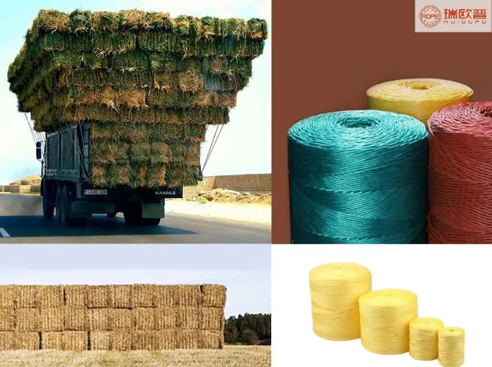 Eco friendly Banana Baler Twine PP Plastic Agriculture Packaging Bale rope