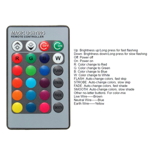 Faretto <span class=keywords><strong>LED</strong></span> Subacqueo RGB Impermeabile per Fontane, Laghetti, Acquari, Giardini e Piscine - Product Image 4