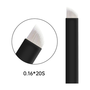 Aiguilles de microblading personnalisées en acier inoxydable 304 de 0,15 mm, lames jetables pour sourcils, pour maquillage permanent et tatouage - Product Image 2