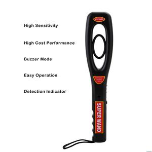 Preço com desconto GP-008 Super alta sensibilidade hand held Secure Mobile Instrumento de Inspeção de Segurança <span class=keywords><strong>detector</strong></span> de metais do corpo - Product Image 2