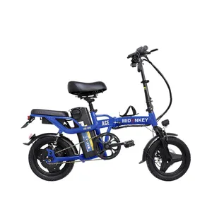 Fabrieksverkoop E-Bike 48V 400W Elektrische Fiets Odm/Oem Opvouwbare Elektrische Stadsfiets