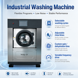 Lavadora Industrial de Gran Capacidad para la Industria Textil - Product Image 2