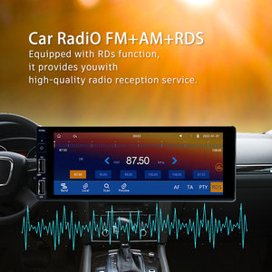 Lecteur multimédia intelligent pour voiture Android 13 universel 6,86 pouces 1Din, autoradio avec DSP, navigation GPS intégrée, MP3, CarPlay, Android Auto - Product Image 6