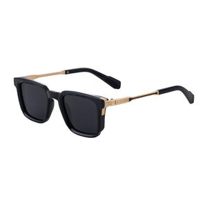 Gafas de sol polarizadas Carrera Square para hombre, lentes UV400 TAC, montura negra, metal y plástico, protección solar para exteriores - Product Image 2