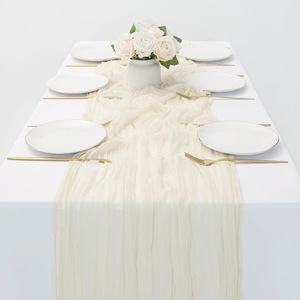 Moderno Rettangolare Runner di stoffa biancheria intrecciata fodere per la decorazione della casa - Product Image 4