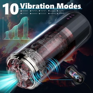 Alat Masturbasi Pria yang Kuat dengan Stimulator <span class=keywords><strong>Glans</strong></span> dan 10 Mode <span class=keywords><strong>Vibrator</strong></span> <span class=keywords><strong>Penis</strong></span> untuk Tahan Lama, Mainan Seks Tahan Air untuk Pria - Product Image 3