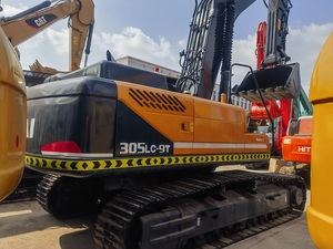 Excavatrice d'occasion Hyundai 305lc-9t d'occasion en excellent état de fonctionnement et haute performance en stock à Shanghai - Product Image 2