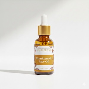 Huile pour le visage Kumkumadi premium avec du safran et des herbes ayurvédiques pour une peau éclatante, réduction des taches brunes, anti-âge et nutrition profonde - Product Image 2