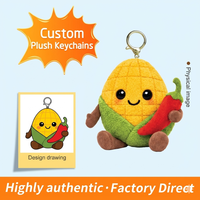 Porte-clés en peluche super doux personnalisés, écologiques, certifiés CE EN71 CPC, avec coton PP, tailles et couleurs personnalisées OEM ODM, fournisseur unique