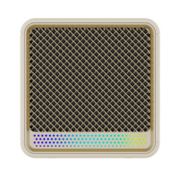 k20 KASINUO Mini Altavoz Portátil de 5.3 Pulgadas con Iluminación LED RGB |   Hasta 5 horas de reproducción para viajes y fiestas