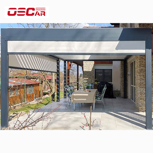 Pergola <span class=keywords><strong>de</strong></span> 12x14ft d'extérieur avec structure solide Patio Pergola et gazebos en bois <span class=keywords><strong>de</strong></span> cèdre pour jardin extérieur - Product Image 6