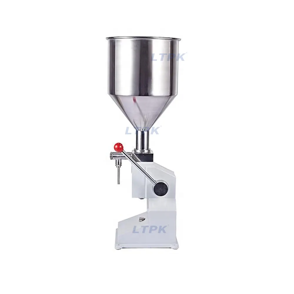 Máquina de Llenado Manual para Crema Desinfectante de Manos, Productos de Pasta y Cosméticos, Máquina de Llenado de Botellas de Loción, 1 Unidad