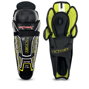 Ensemble de protection pour le hockey sur glace pour adultes Vik-Max - Kit complet avec gants, protège-tibias et protège-coudes - Product Image 4