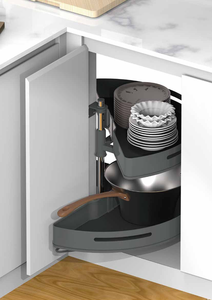 Storking, nuevo diseño, esquina mágica giratoria de dos niveles, carrusel de esquina ciega de 180 grados, armarios de <span class=keywords><strong>cocina</strong></span>, cajones, almacenamiento de Metal - Product Image 2