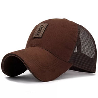 Gorra de Béisbol de Verano, Gorra de Malla, Unisex, Gorra Trucker con Cierre a Presión, Gorra Sólida Estilo Dad Hat, Casquette Homme