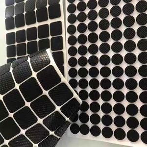 Non-Slip Black Solid/<b>Foam</b> Rubber Pad with One Side Self Adhesive - Product Image 6