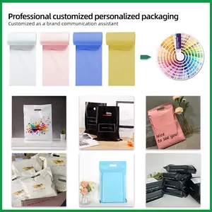 Pre Opened Premium Courier Bag Oem Custom Plastic Roll Shipping Bag New Materials Good Price Mailing Bag For Packing Machine