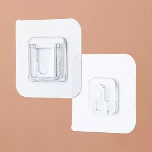 Multifunction Adhesive Novelty Wall Hooks Heavy Duty Nail Free Sticky Hook Hanger Eco-Friendly Kitchen Bathroom Organizer - Product Image 2