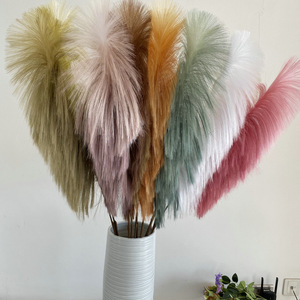 Cây Sậy Lông Quạt 110Cm Chất Lượng Cao Hoa Nhân Tạo Cây Bông Giả Cỏ Trang Trí Bán Sỉ - Product Image 3