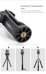 Zhongshan trípode clip de teléfono titular EX360 <span class=keywords><strong>Coman</strong></span> profesional para la cámara del teléfono móvil - Product Image 6