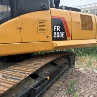 Pelle rétrocaveuse LOVOL FR260E de 26 tonnes, équipement de terrassement d'occasion, modèle 2024, fabriquée à Shandong, Chine