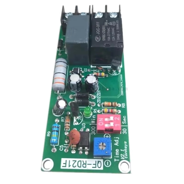 ZYSY 220V Adjustable Timer Control Relay Module Turn Off Delay Switch Board for Exhaust Fan RD21F