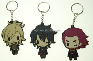 Özel promosyon ucuz 2D tasarım kişiselleştirilmiş kazınmış yumuşak PVC anahtarlık kauçuk - Product Image 2