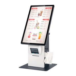 Kiosque de paiement interactif en libre-<span class=keywords><strong>service</strong></span> HongNuo 21,5 pouces avec lecteur de carte NFC, scanner QR, kiosque de commande automatique pour solution de restaurant - Product Image 6