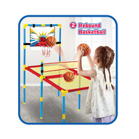 Table de jeux multifonction pour enfants, jouet de tennis de table et de tir au basket-ball d'intérieur, jouet de loisirs interactif familial parent-enfant