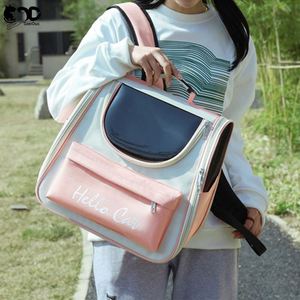 Free sample Large Capacity Mesh Window Breathable Multi-functional <b>Pet</b> <b>Carrier</b> <b>Backpack</b> for <b>Pet</b> Travelling - Product Image 4