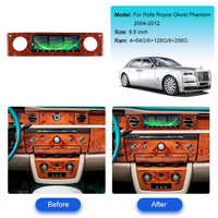 Reproductor Multimedia para Automóvil con Radio Android Qualcomm de 8.8 Pulgadas MOOKAKA para Rolls Royce Phantom 2004-2012, Pantalla Táctil Inalámbrica Carplay