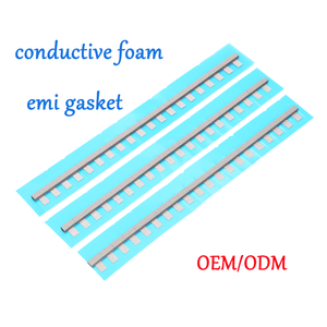 ESD Gasket busa konduktif untuk pelindung EMI dengan busa perekat sensitif tekanan elastomer potongan cetak kustom - Product Image 4