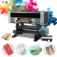 Imprimante UV DTF 60 cm version Plus avec 3/4 têtes I3200-U1, machine de transfert de film AB pour vernis à froid et feuille d'or