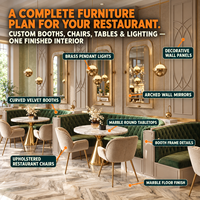 Banquette Courbe JEILI pour Restaurant Commercial, Sièges de Banquette, Canapé, Dossiers en Lattes de Bois, Tables de Salon Sculpturales, Mobilier de Bar d'Hôtel