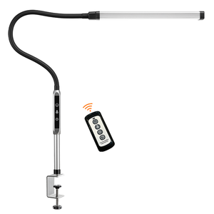 Lampe de bureau moderne en métal avec projecteur d'étoiles, contrôle tactile, éclairage LED réglable pour les salles de lecture - Product Image 5