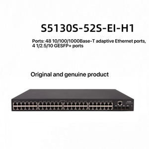 Switch di Rete Enterprise a 48 Porte <span class=keywords><strong>Gigabit</strong></span> Elettriche +4 1/2.5/10G SFP + Ottico, Layer 3, QoS, SNMP, Impilabile LS-5130S-52S-EI-H1 - Product Image 2
